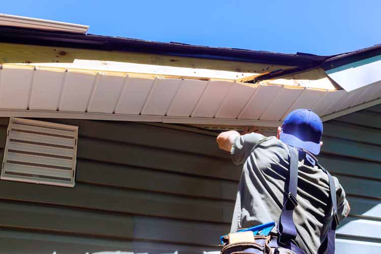 Home siding installation